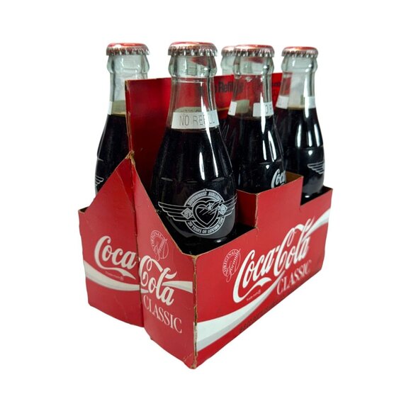 Southwest Airlines 20th Anniversary Coca-Cola Classic Commemorative Bottles 8 Fl - Picture 3 of 9